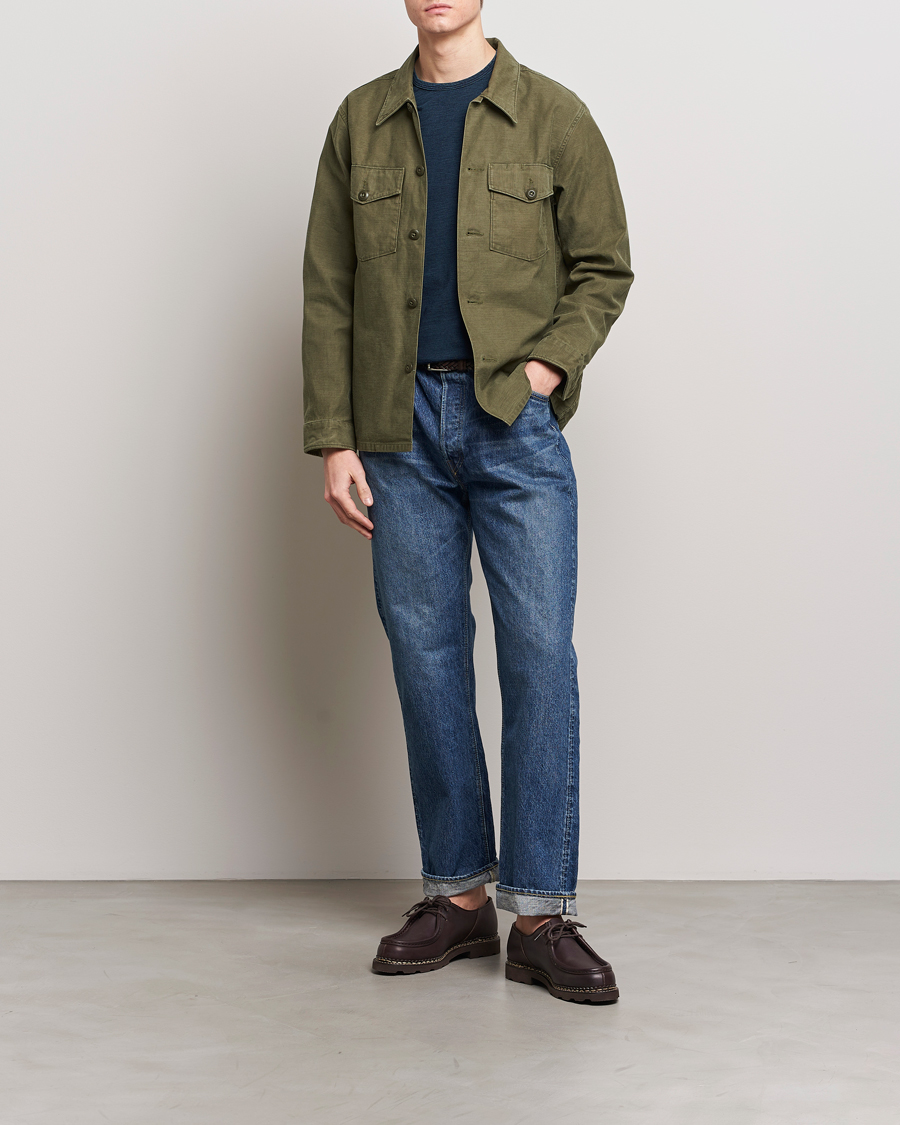 Herre | Skjorter | RRL | Regiment Overshirt Olive