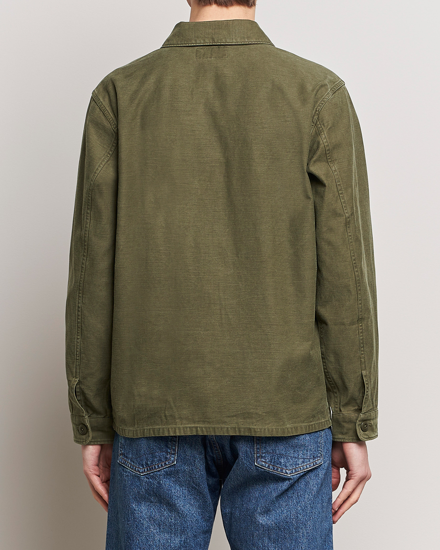 Herre | Skjorter | RRL | Regiment Overshirt Olive
