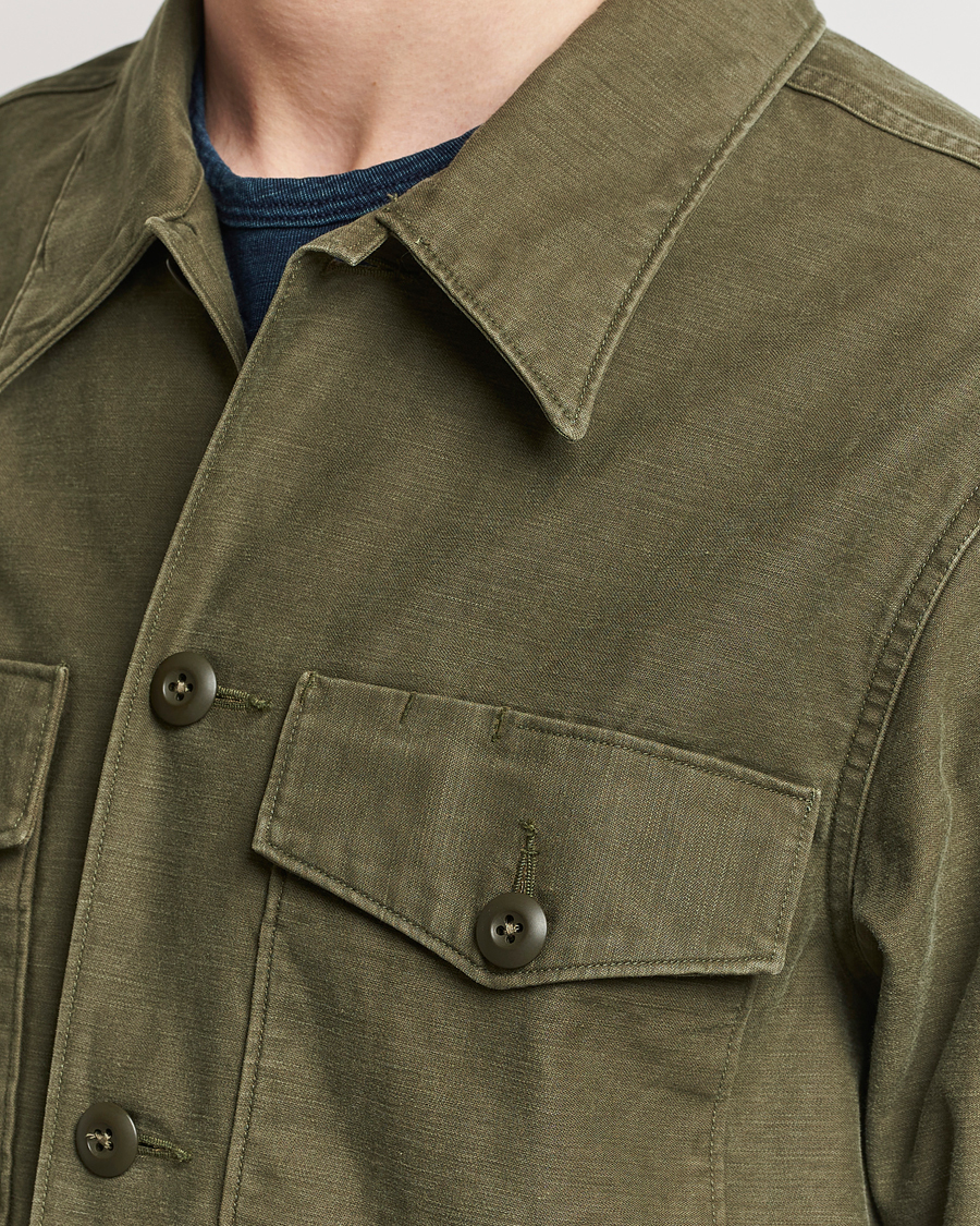 Herre | Skjorter | RRL | Regiment Overshirt Olive