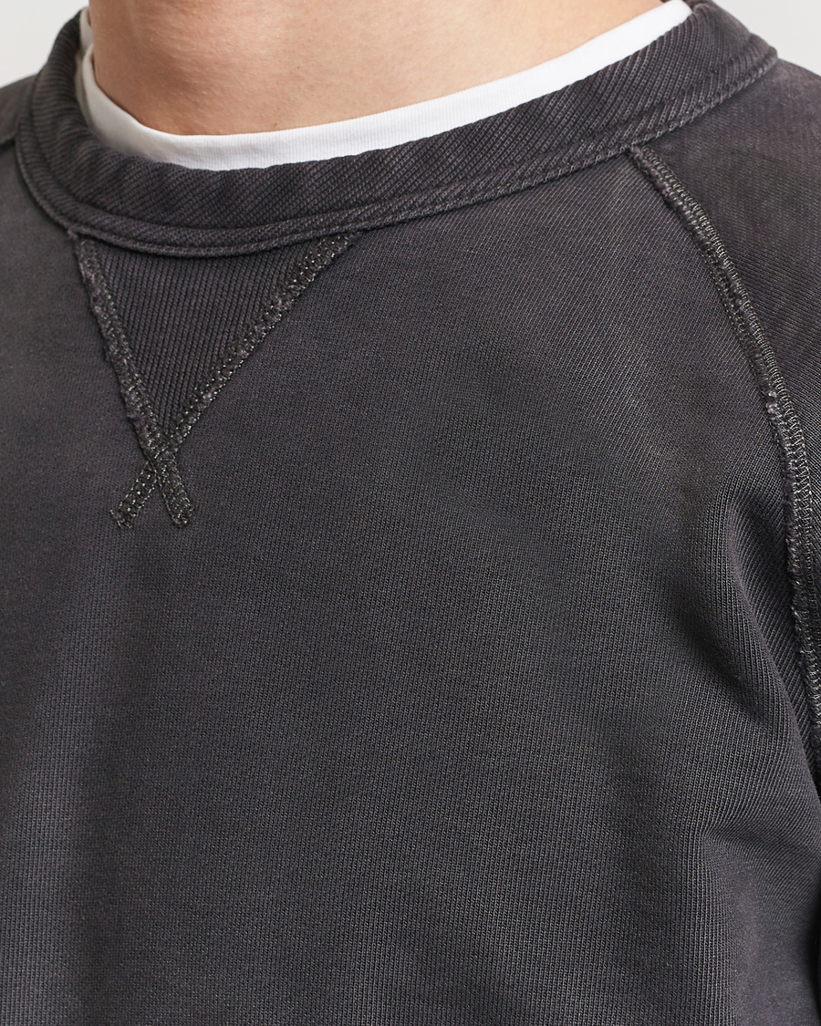 Herre | Gensere | RRL | Raglan Sleeve Sweatshirt Black Indigo