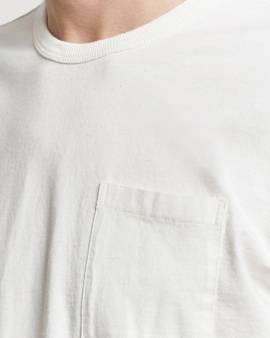 Herre | T-Shirts | RRL | 2-Packet Pocket Tee Warm White