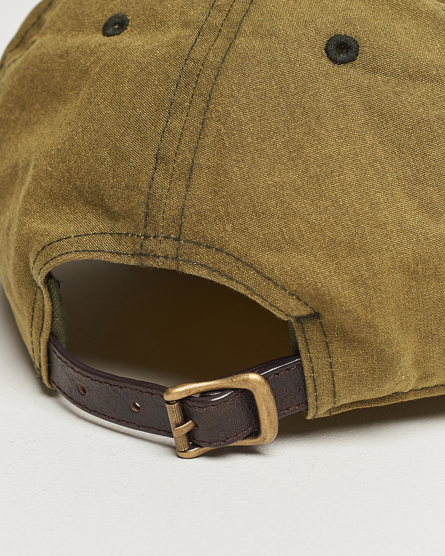 Herre | RRL Cotton/Corduroy Ball Cap Explorer Olive | RRL | Cotton/Corduroy Ball Cap Explorer Olive