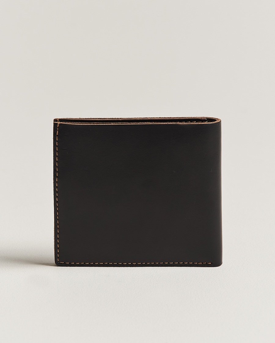 Herre | Lommebøker | RRL | Tumbled Leather Billfold Wallet Black/Brown