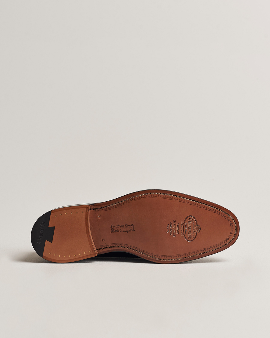 Herre | Brogues | Church's | Grafton Polished Binder Black