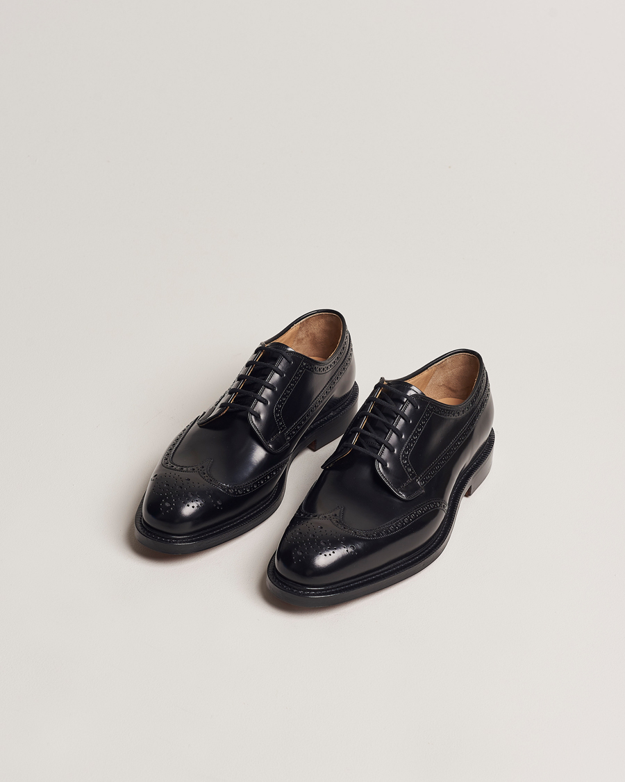 Herre | Håndlagde sko | Church\'s | Grafton Polished Binder Black