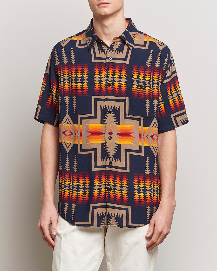 Herre | Klær | Pendleton | Vacation Shirt Harding Navy