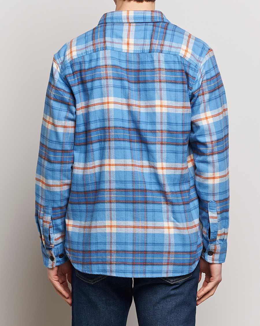 Herre | Skjorter | Pendleton | Burnside Flannel Shirt Blue/Red Plaid