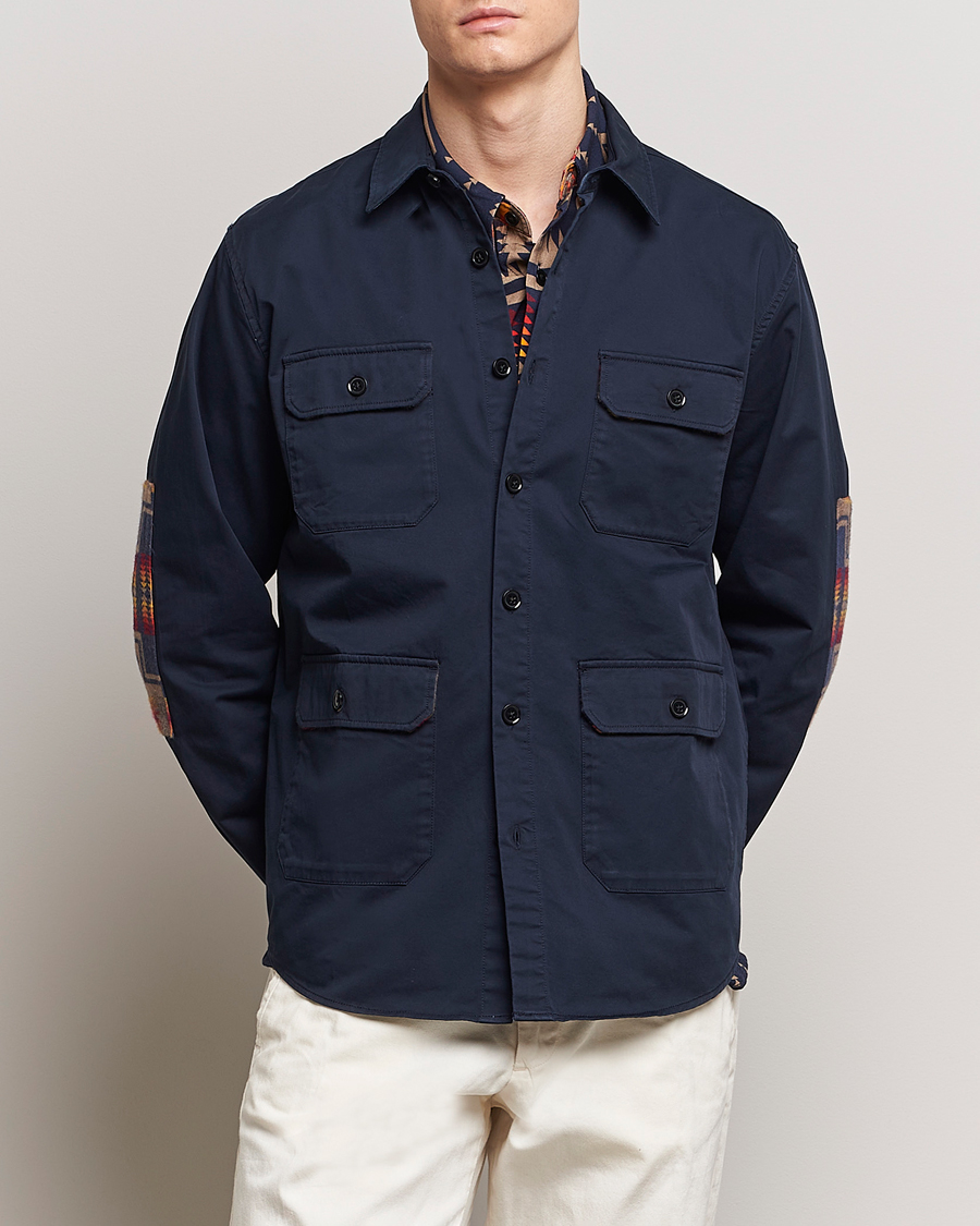 Herre | Nytt i butikken | Pendleton | Patchwork Explorer Shirt Navy