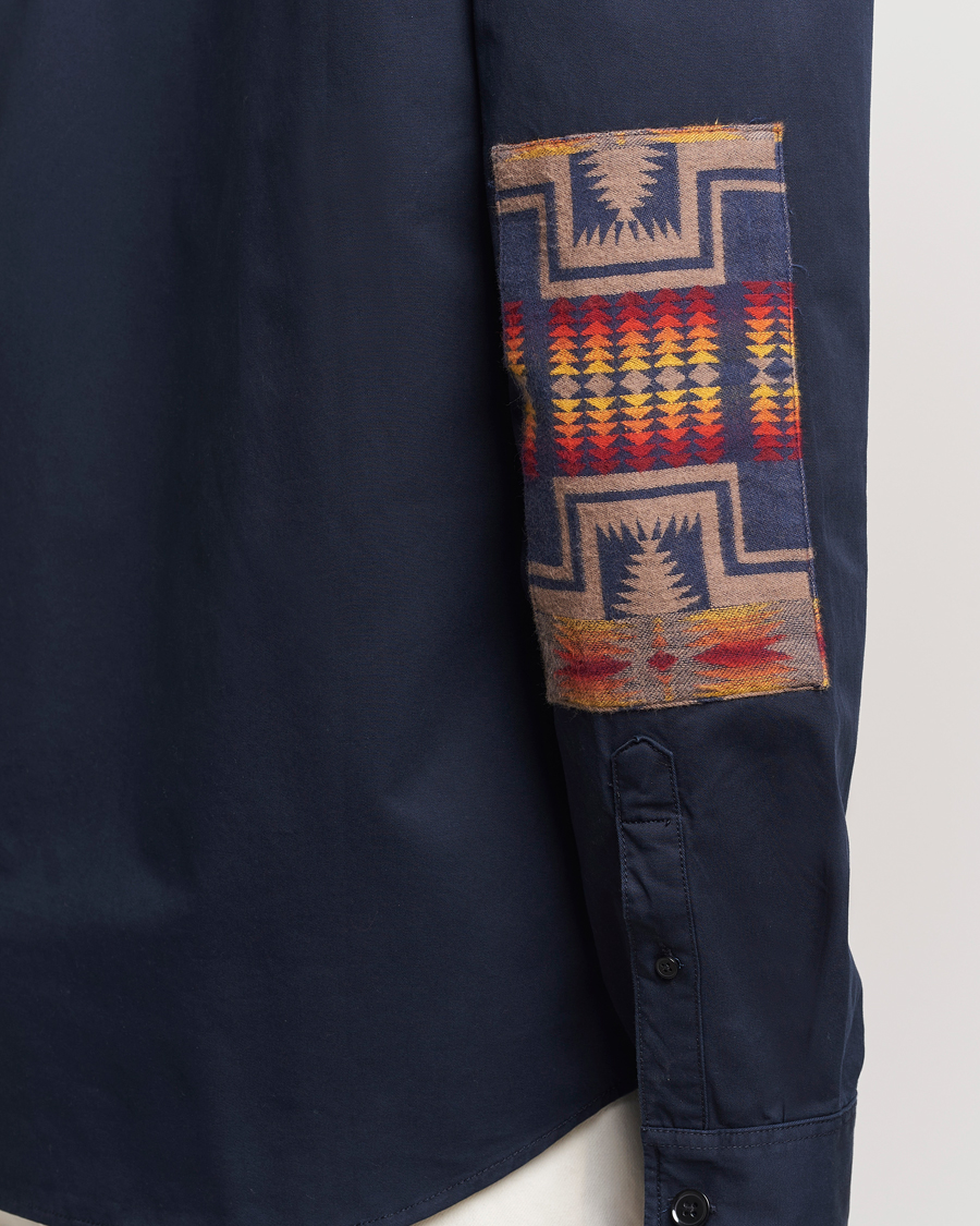 Herre | Skjorter | Pendleton | Patchwork Explorer Shirt Navy