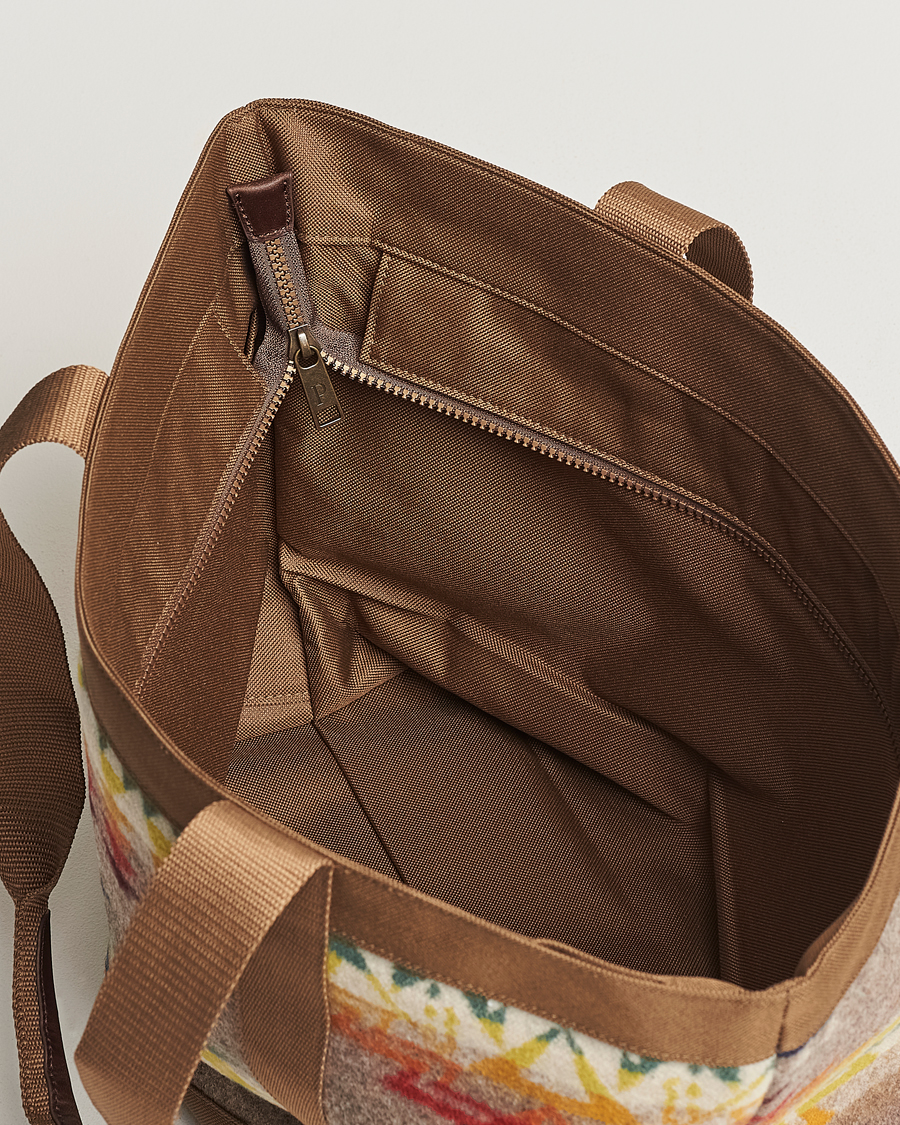 Herre | Pendleton Zip Tote Bag Highland Peak Tan | Pendleton | Zip Tote Bag Highland Peak Tan
