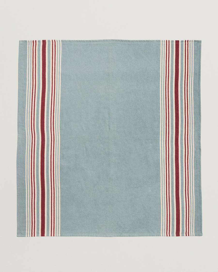 Herre | Pendleton Blanket Set 2-Pack Carico/Marine Stripe | Pendleton | Blanket Set 2-Pack Carico/Marine Stripe