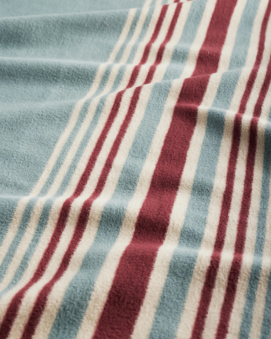 Herre | Pendleton Blanket Set 2-Pack Carico/Marine Stripe | Pendleton | Blanket Set 2-Pack Carico/Marine Stripe