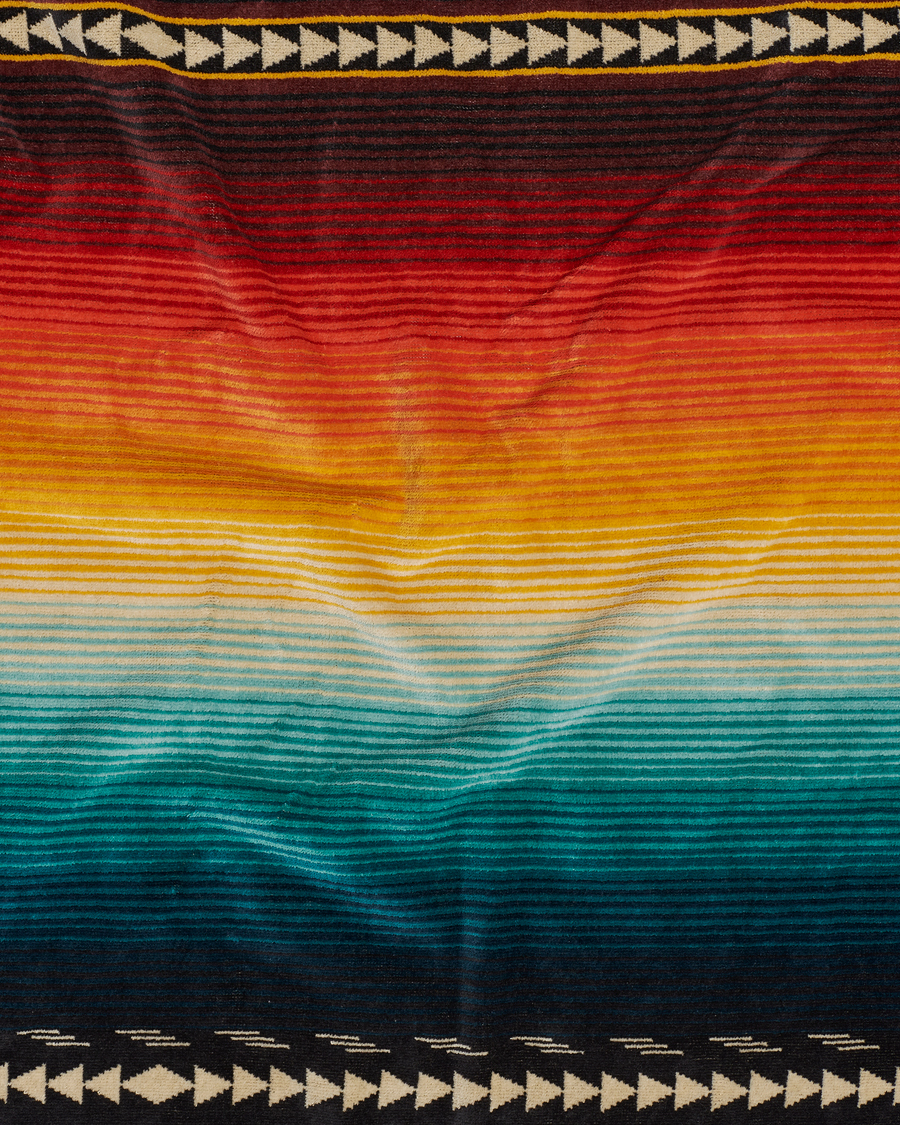 Herre | Tekstiler | Pendleton | Oversized Jacquard Spa Towel Saltillo Sunset