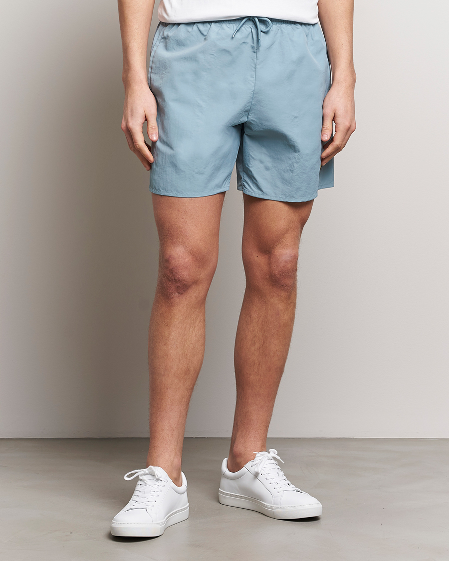 Herre | Badeshorts | Lyle & Scott | Plain Swimshorts Slate Blue