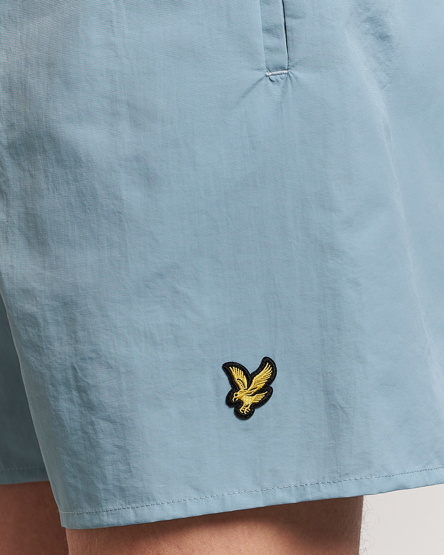 Herre | Badeshorts | Lyle & Scott | Plain Swimshorts Slate Blue
