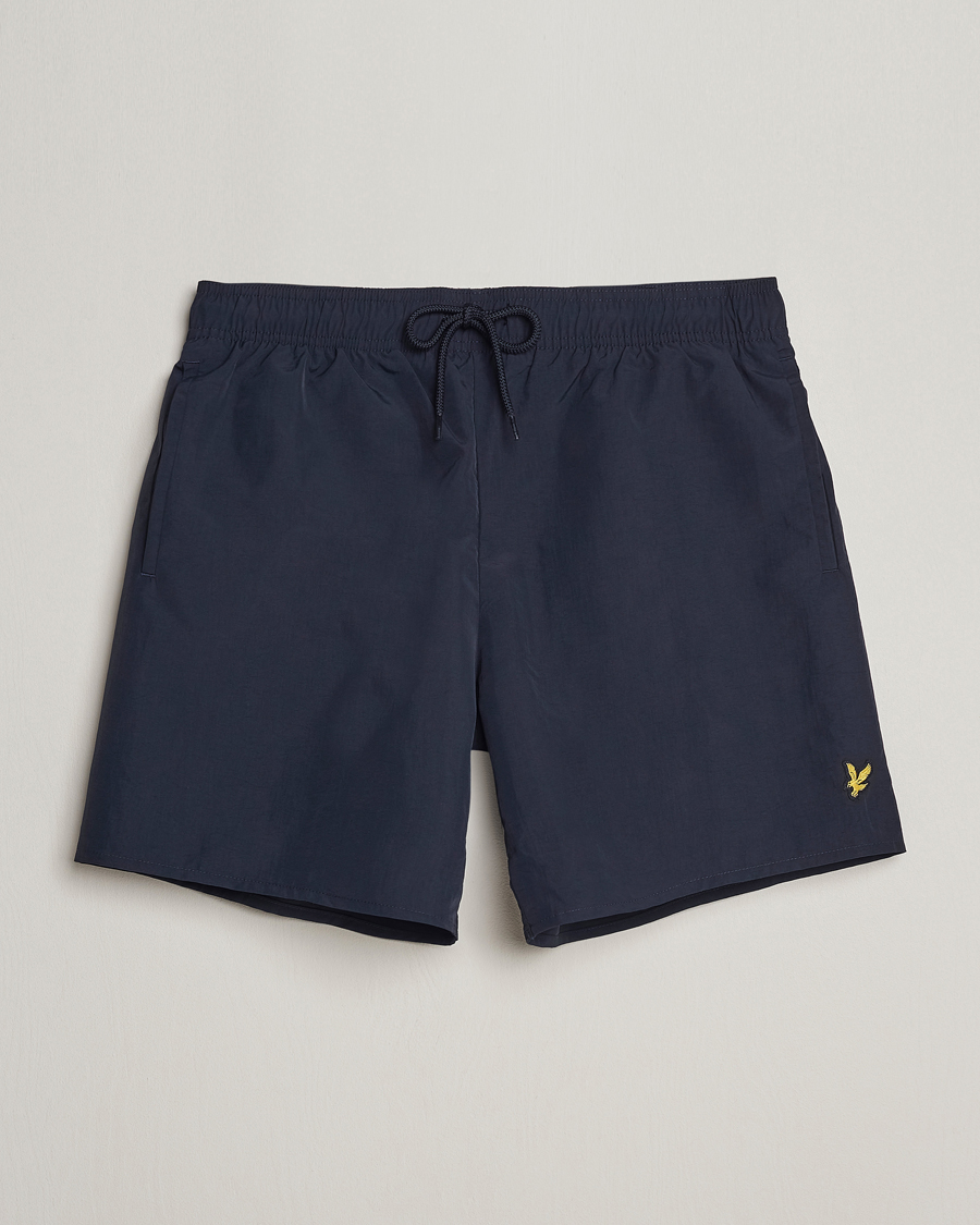 Herre | Badeshorts | Lyle & Scott | Plain Swimshorts Dark Navy