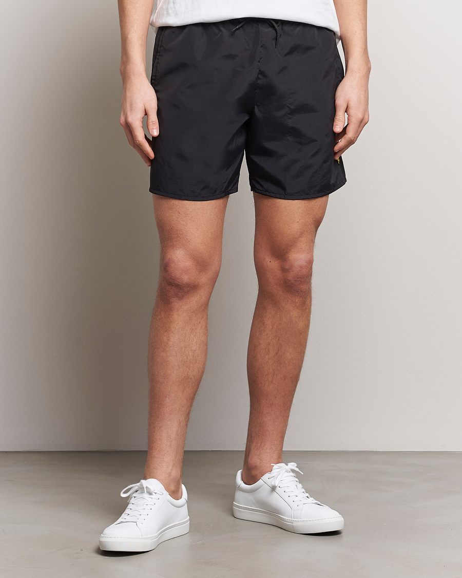 Herre | Klær | Lyle & Scott | Plain Swimshorts Jet Black