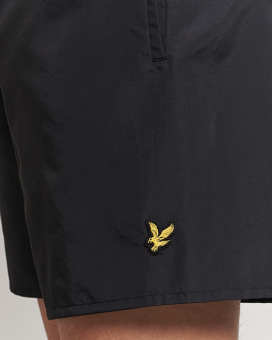 Herre | Badeshorts | Lyle & Scott | Plain Swimshorts Jet Black