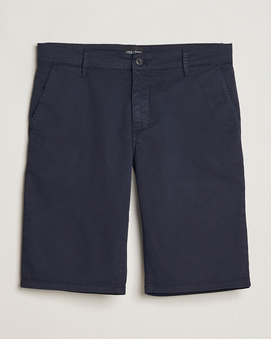 Herre | Shorts | Lyle & Scott | Chinos Shorts Dark Navy