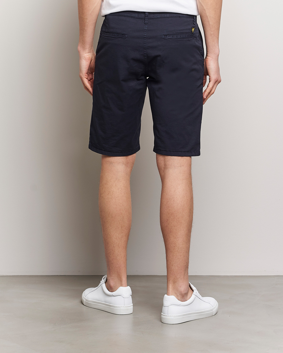 Herre | Shorts | Lyle & Scott | Chinos Shorts Dark Navy