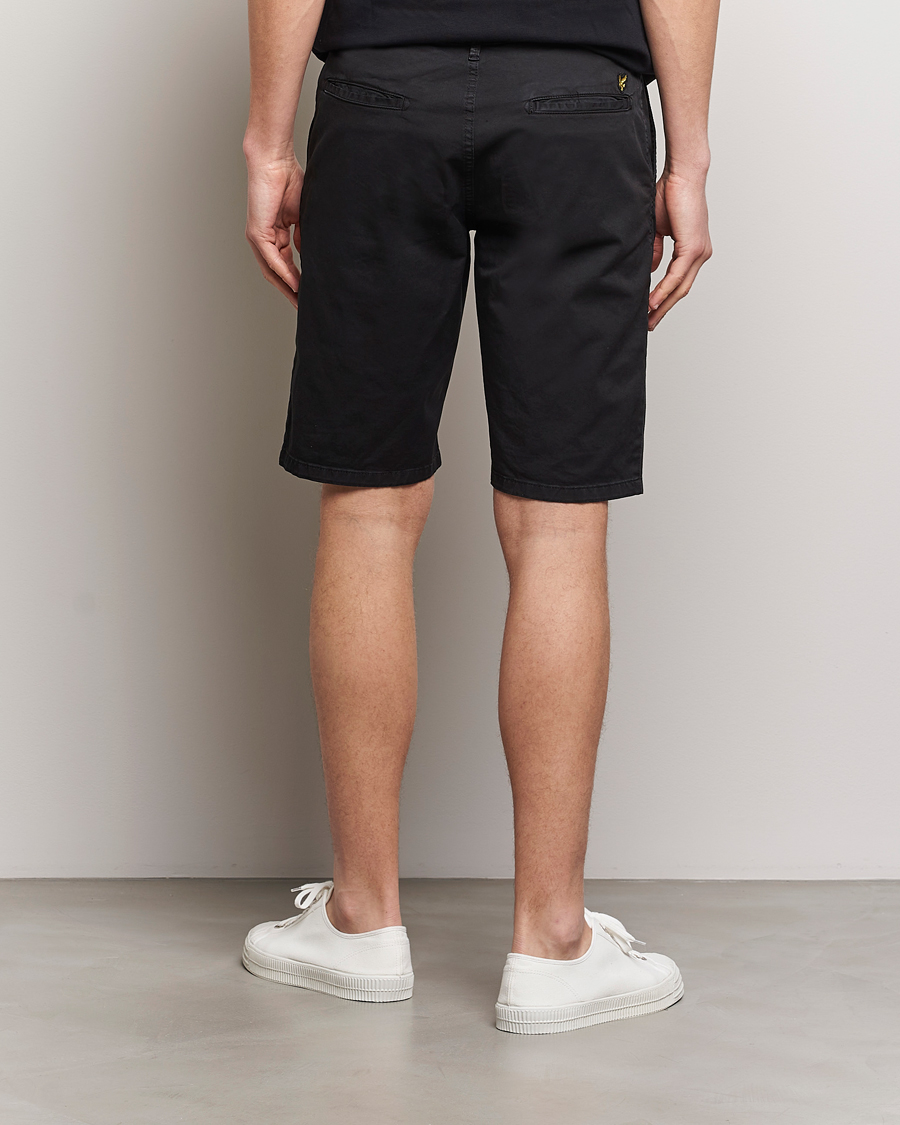 Herre | Shorts | Lyle & Scott | Chinos Shorts Jet Black