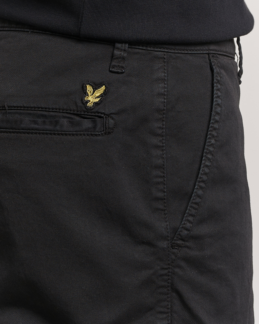 Herre | Shorts | Lyle & Scott | Chinos Shorts Jet Black