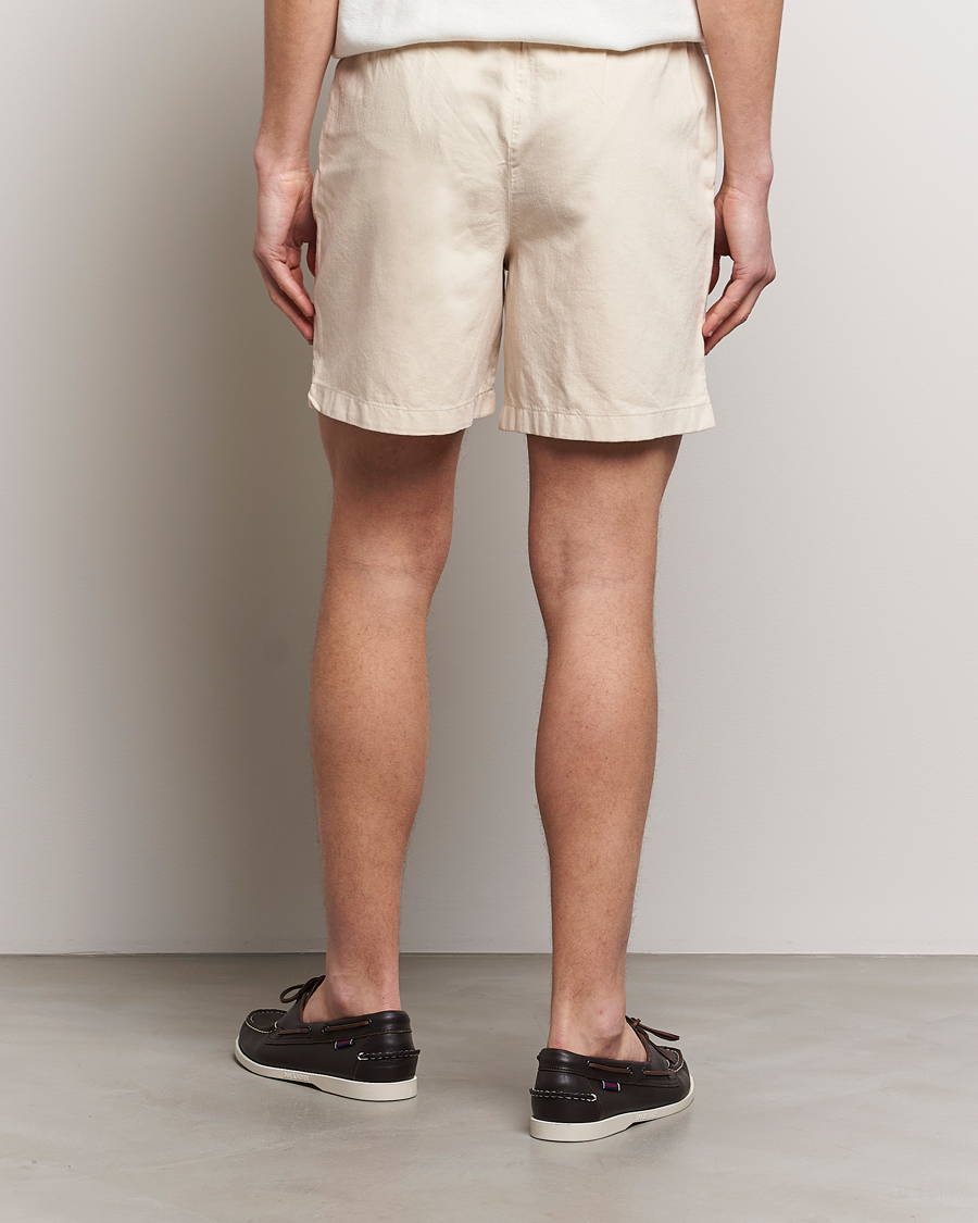 Herre | Shorts | Lyle & Scott | Linen Drawstring Shorts Cove