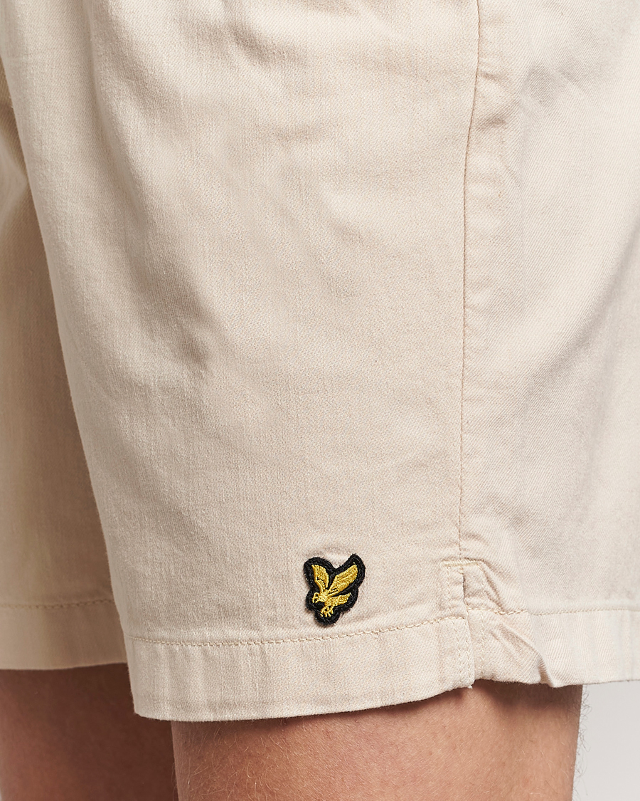 Herre | Shorts | Lyle & Scott | Linen Drawstring Shorts Cove