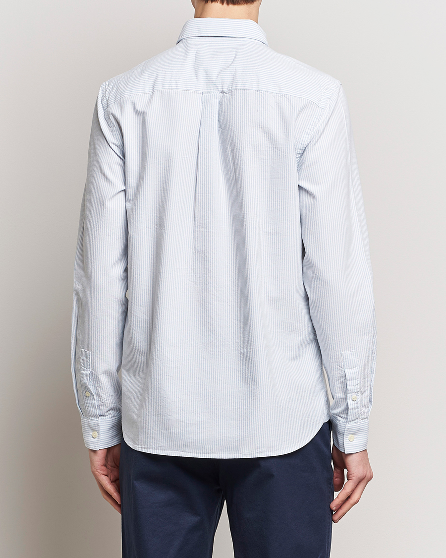 Herre | Skjorter | Lyle & Scott | Lightweight Oxford Striped Shirt Blue/White