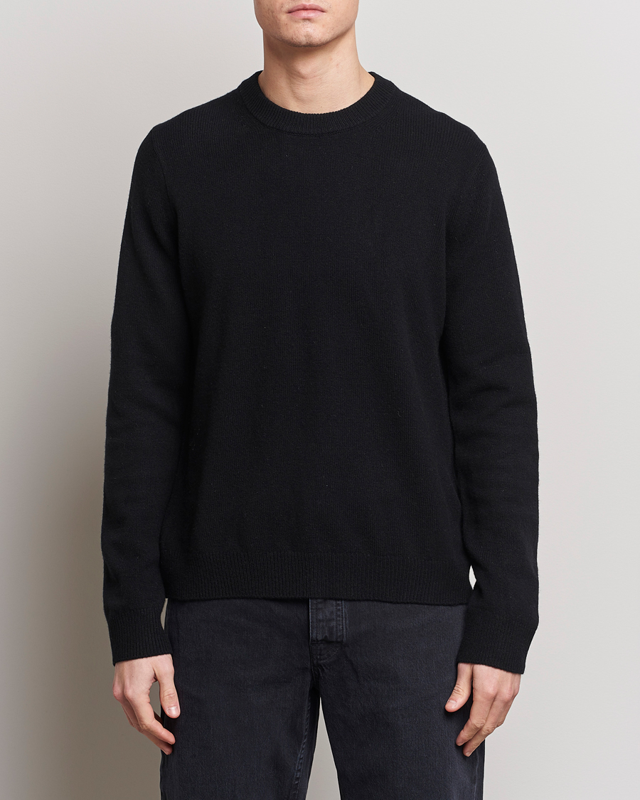 Herre | Trøjer | Samsøe Samsøe | Isak Crew Neck Black