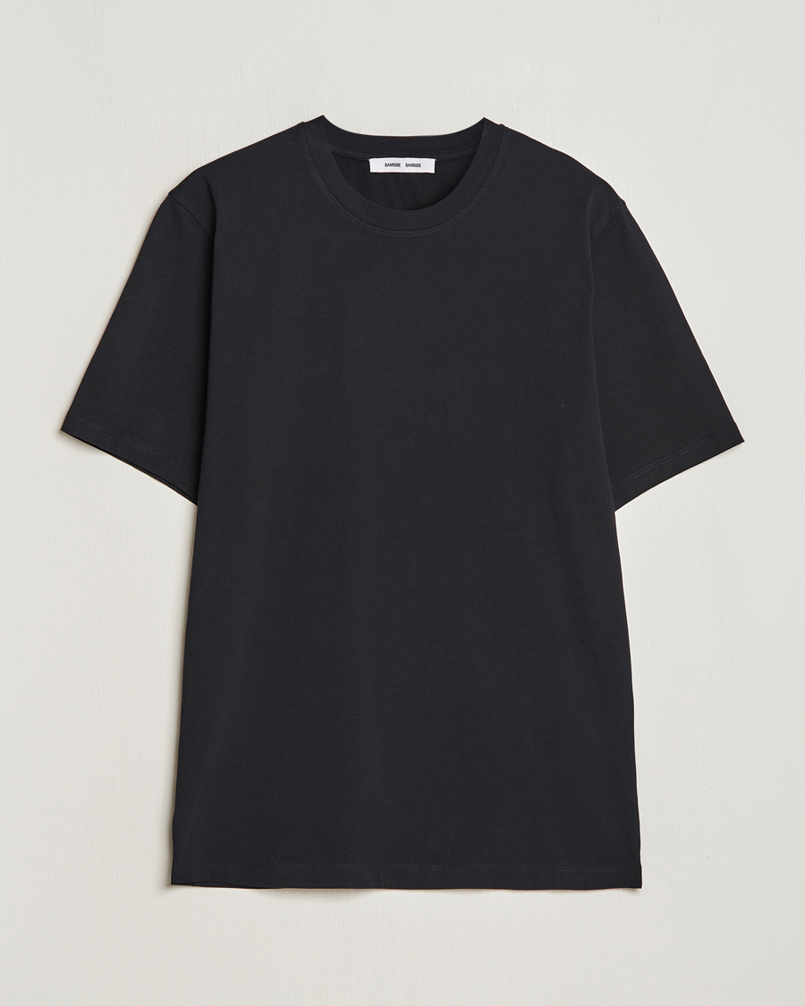 Herre | T-Shirts | Samsøe Samsøe | Christian T-shirt Black
