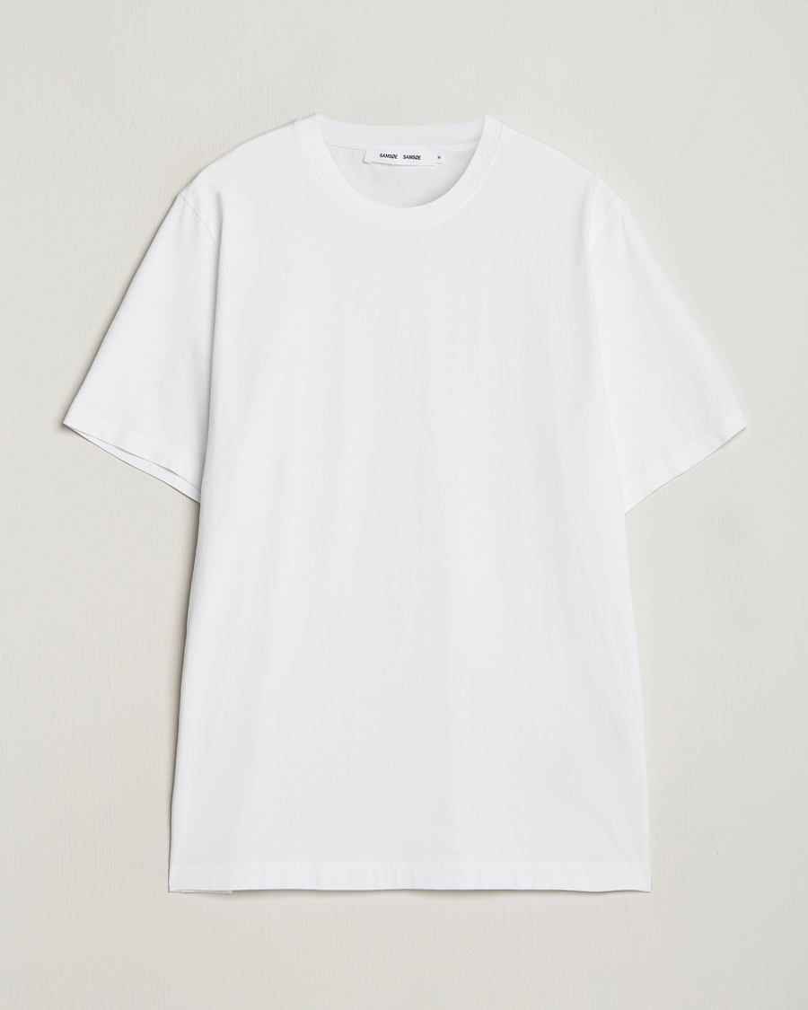 Herre | T-Shirts | Samsøe Samsøe | Christian T-shirt White