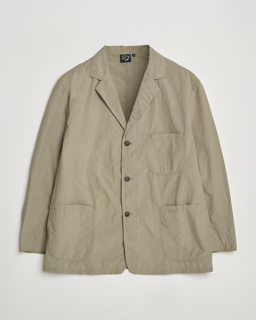 Herre | Dressjakker | orSlow | Unconstructed Cotton Blazer Greige