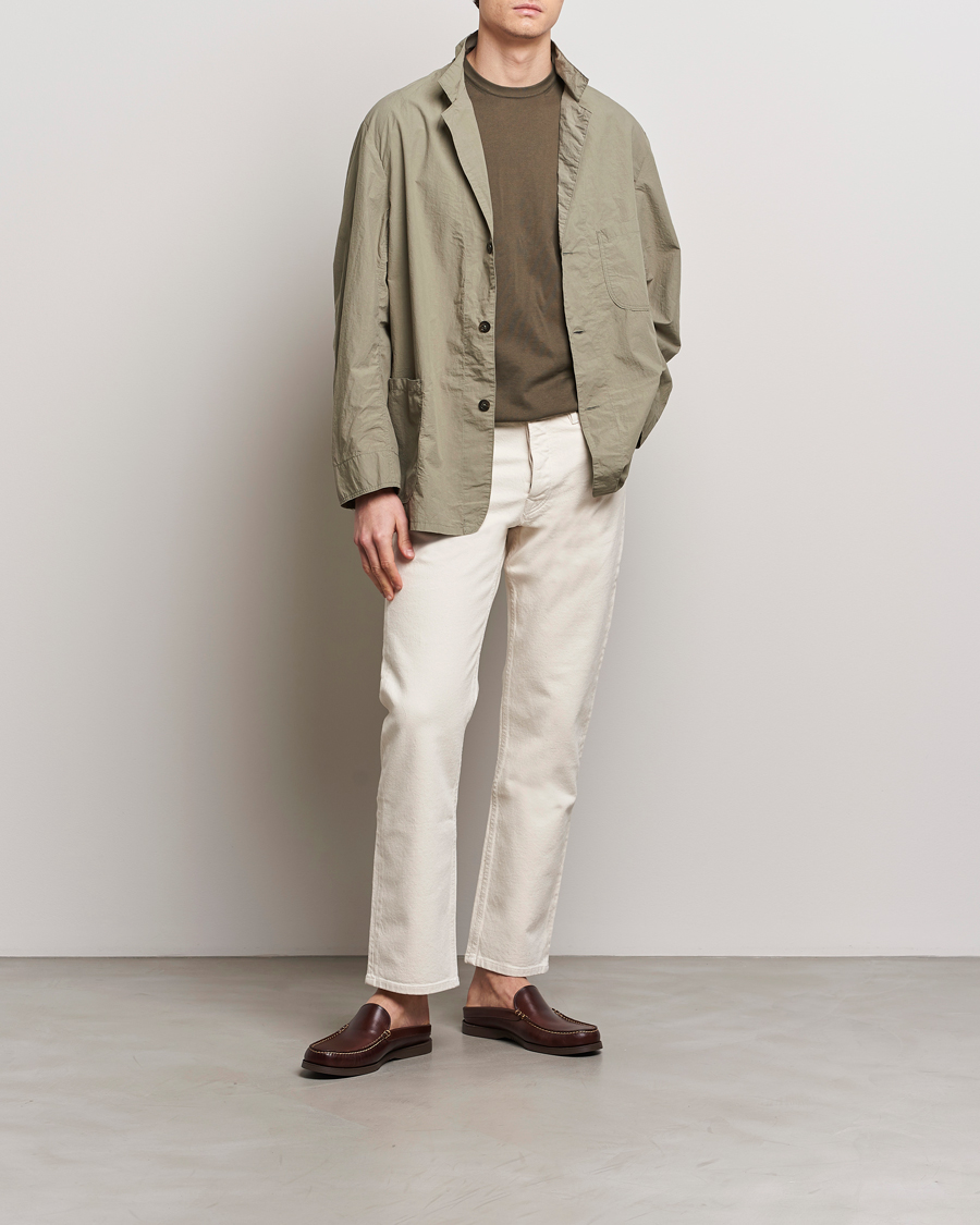 Herre | Dressjakker | orSlow | Unconstructed Cotton Blazer Greige