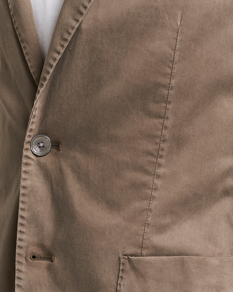 Herre | Dresser | BOSS BLACK | Hanry Cotton Suit Open Brown