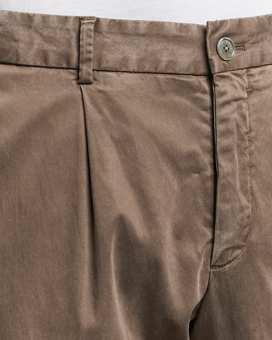 Herre | Dresser | BOSS BLACK | Hanry Cotton Suit Open Brown