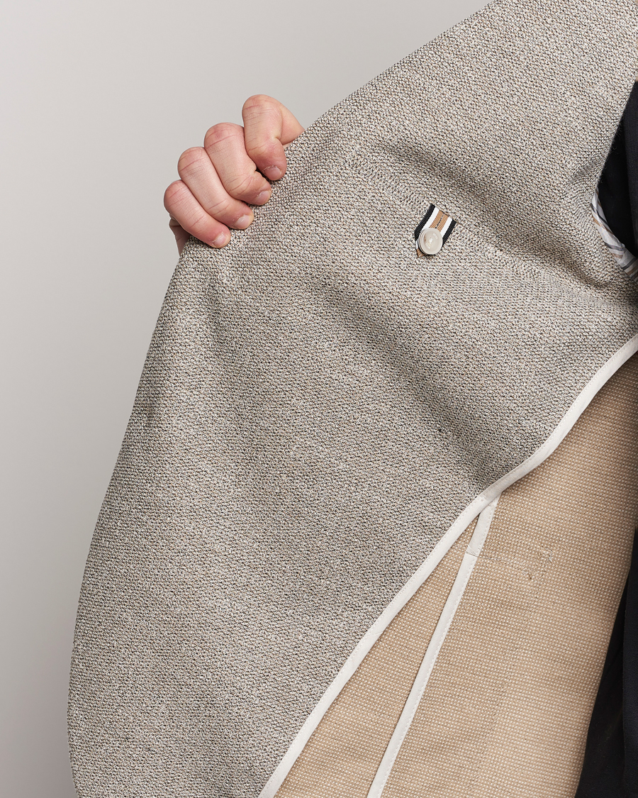 Herre | Dressjakker | BOSS BLACK | Jaye Regular Fit Jersey Blazer Light Beige