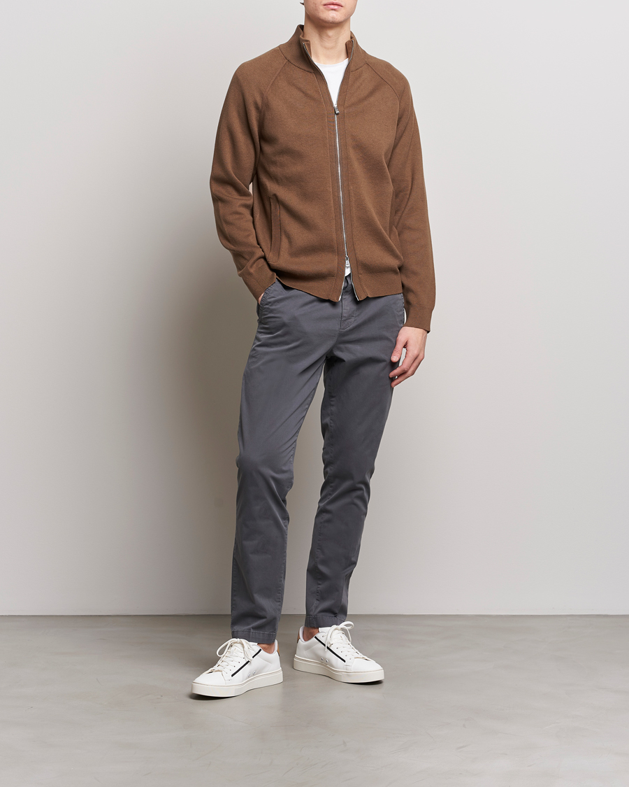 Herre | Bukser | BOSS BLACK | Kaiton Cotton Pants Medium Grey