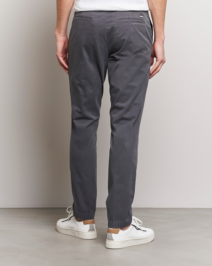 Herre | Bukser | BOSS BLACK | Kaiton Cotton Pants Medium Grey