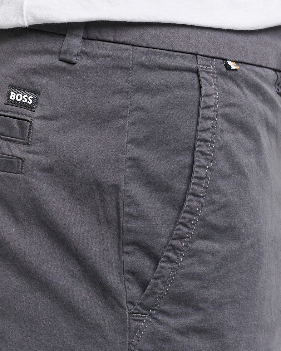 Herre | Bukser | BOSS BLACK | Kaiton Cotton Pants Medium Grey
