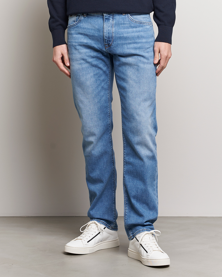 Herre | Blå jeans | BOSS BLACK | Maine Jeans Medium Blue