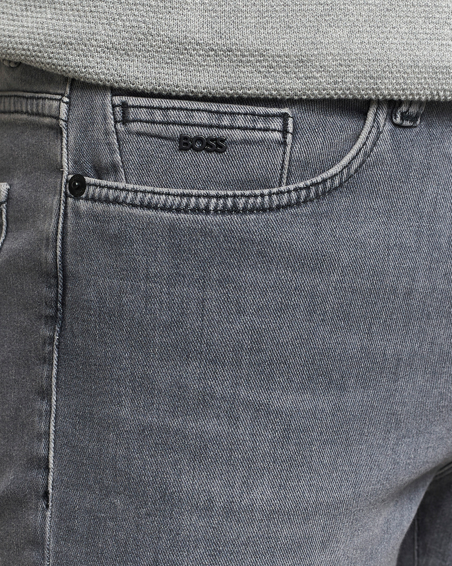 Herre | Jeans | BOSS BLACK | Delaware Jeans Dark Grey