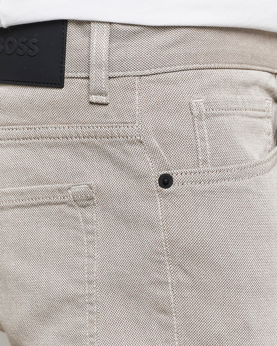 Herre | Bukser | BOSS BLACK | Re.Maine 5-Pocket Pants Open Beige