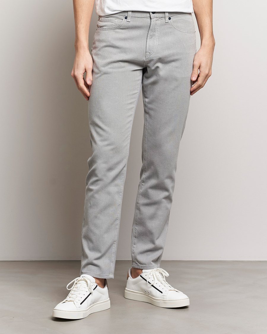 Herre | 5-pocket bukser | BOSS BLACK | Re.Maine 5-Pocket Pants Grey