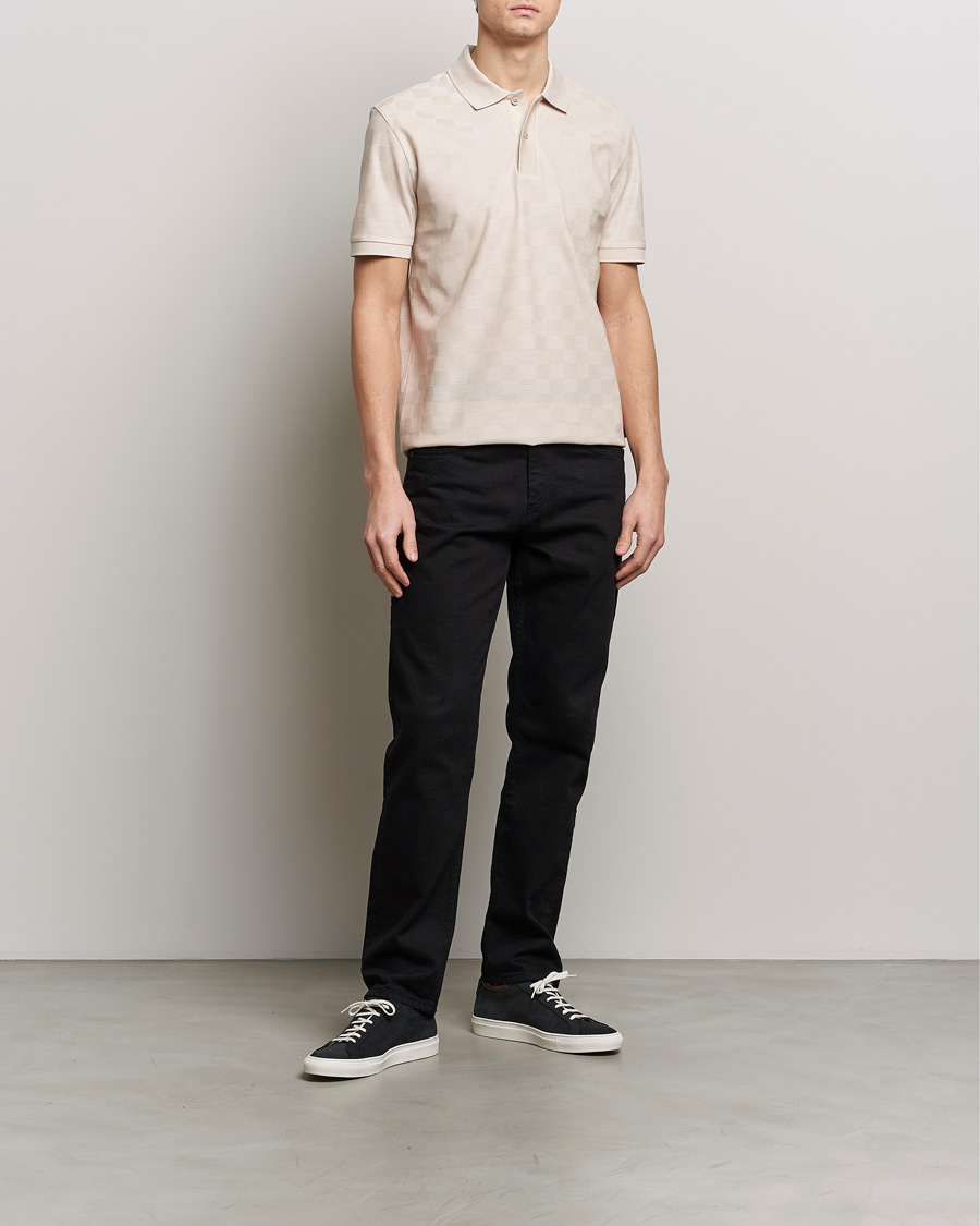 Herre | Pikéer | BOSS BLACK | Porsche Parlay Jersey Piké Open White
