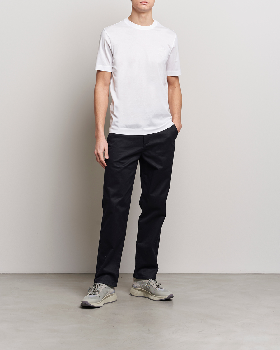 Herre | T-Shirts | BOSS BLACK | Porsche Thompson T-Shirt White