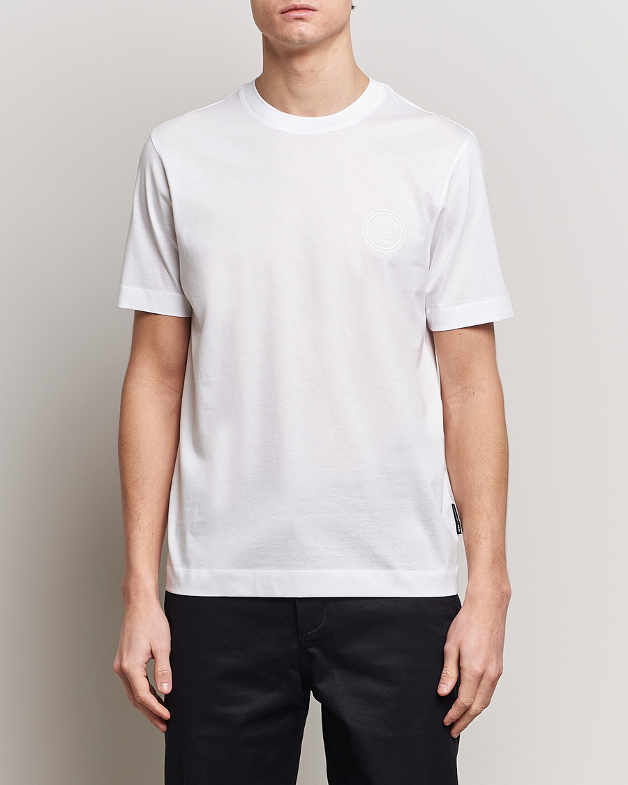 Herre | Kortermede t-shirts | BOSS BLACK | Porsche Thompson T-Shirt White