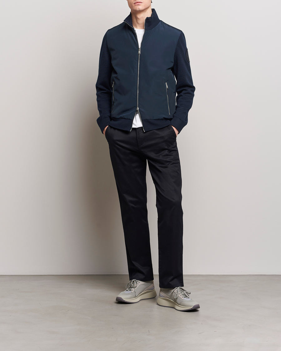 Herre | Jakker | BOSS BLACK | Porsche Papillon Hybrid Jacket Dark Blue