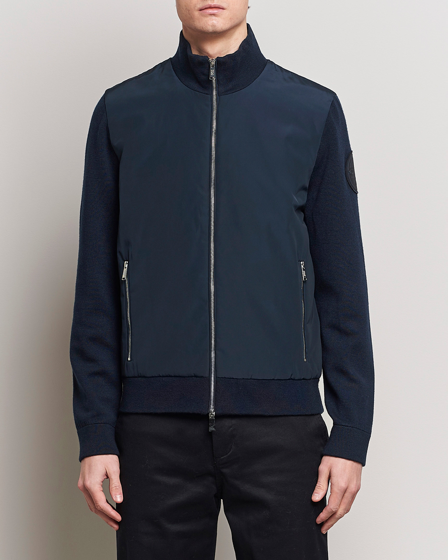 Herre | Casual jakker | BOSS BLACK | Porsche Papillon Hybrid Jacket Dark Blue