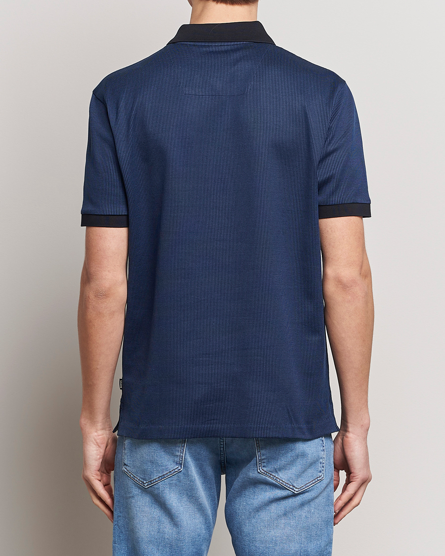 Herre | Pikéer | BOSS BLACK | Parlay Jersey Piké Dark Blue
